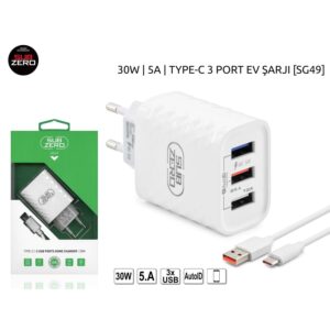 SUBZERO SG49 TYPE C 3 USB C ŞARJ