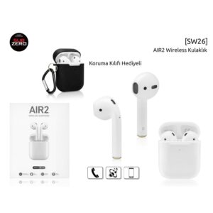 SUBZERO SW26 AIR2 AIRPODS SİLİKONSUZ BLUETOOTH KULAKLIK