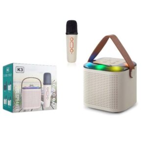 Subzero SB83 Bluetooth/Usb/Sd/Aux/Led/Ses Degiştirmeli Işık Kablosuz Mikrofonlu Ses Bombası