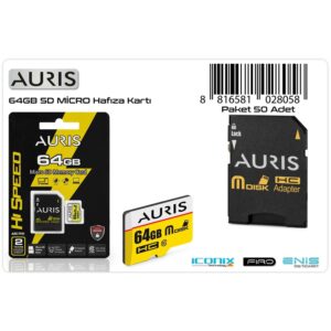 Auris 4GB Class 10 MicroSD Hafıza Kartı